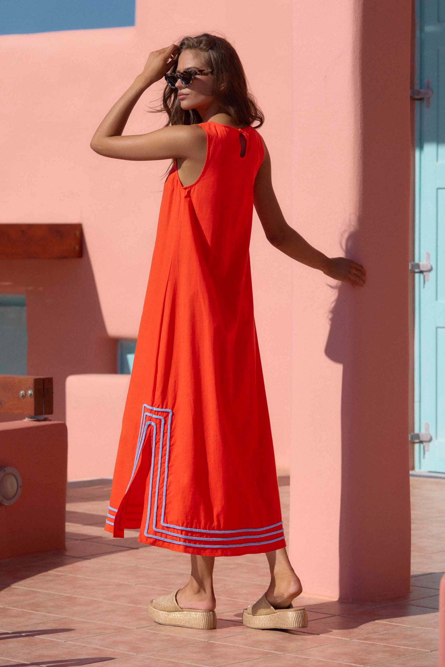 Spritz Margot Silk Charmeuse Dress