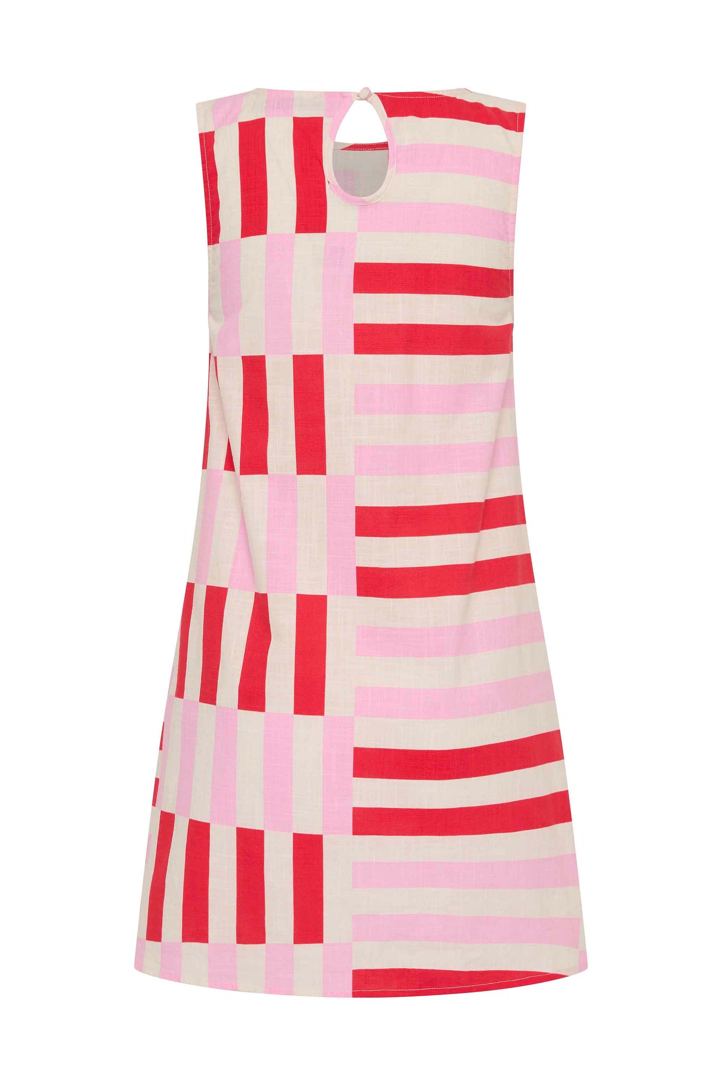 Kimolos Margot Silk Mini Dress in Spritz