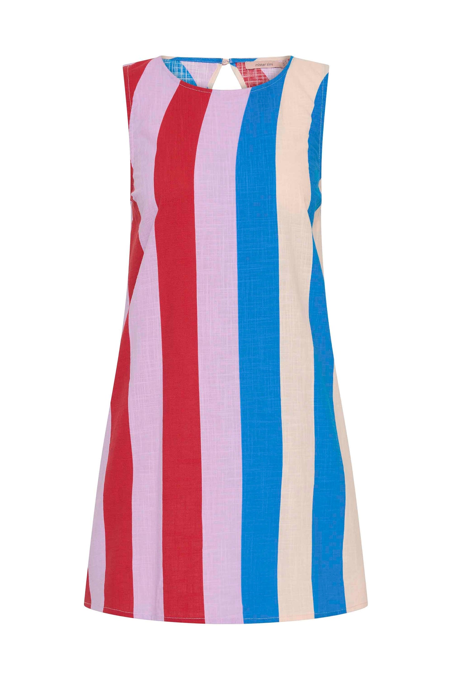 Naxos Margot Silk Mini Dress in Spritz