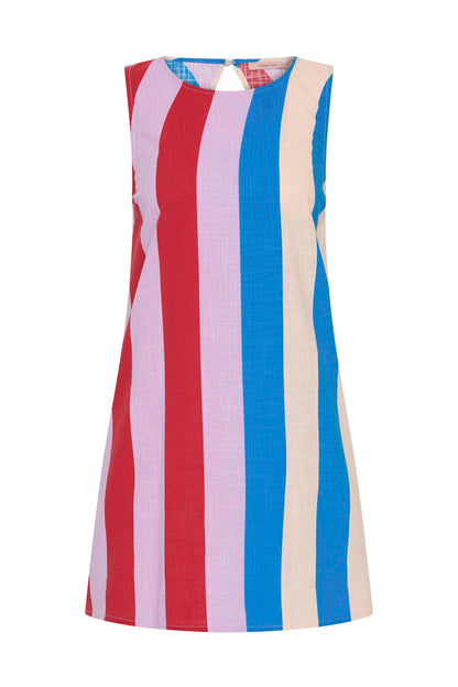Naxos Margot Silk Mini Dress in Spritz
