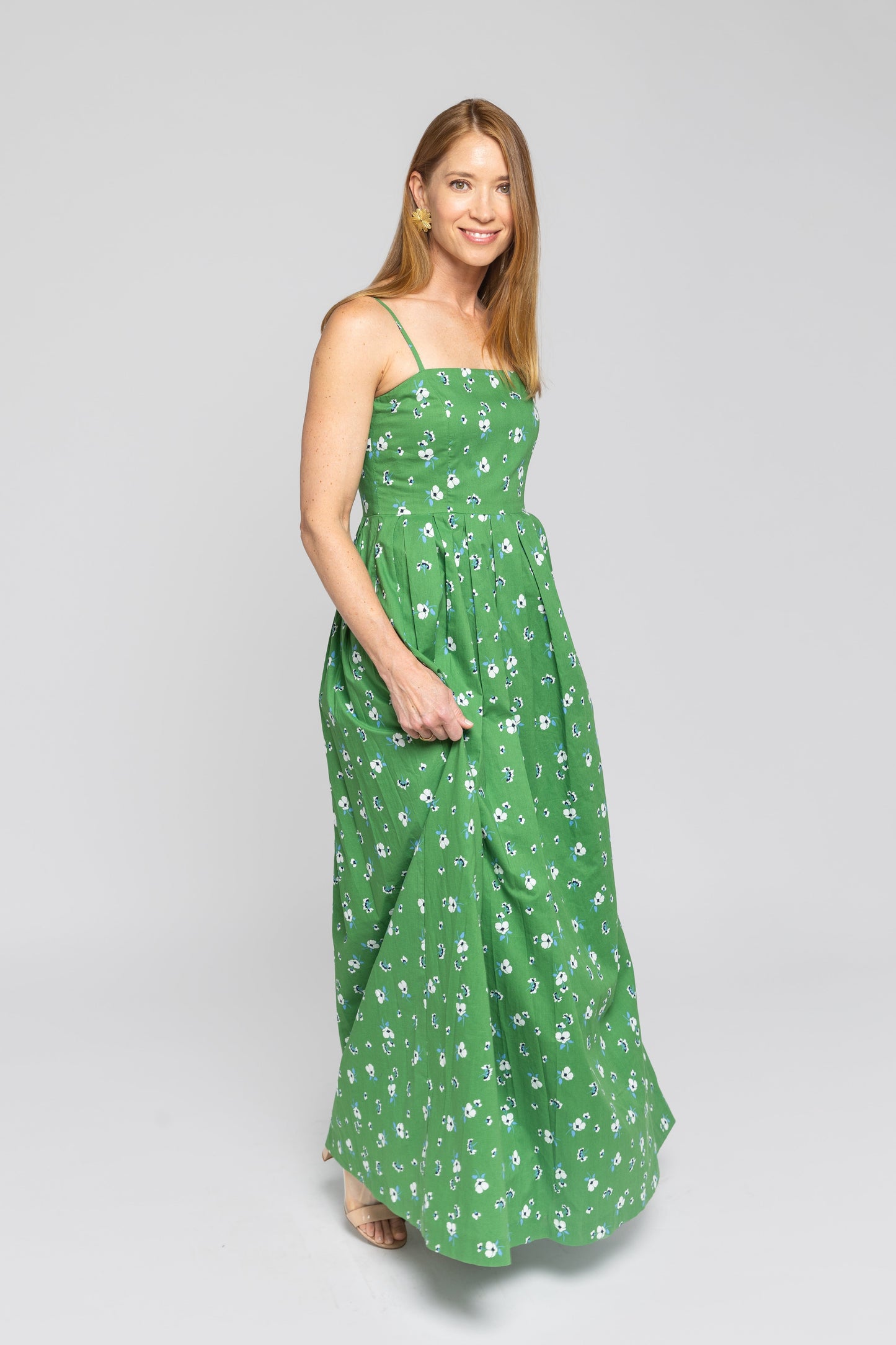 Freya Silk Charmeuse Dress