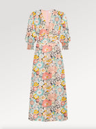 Ella Silk Charmeuse Midi Dress