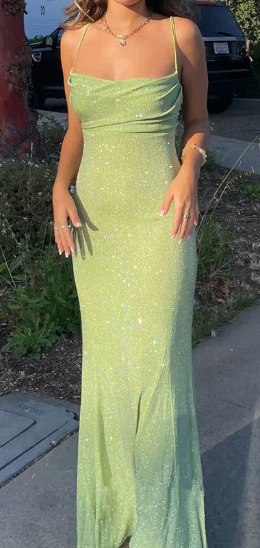 LILAC Vivienne Sequin Mermaid Gown