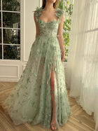 Arabella A-Line Tulle Prom Dress