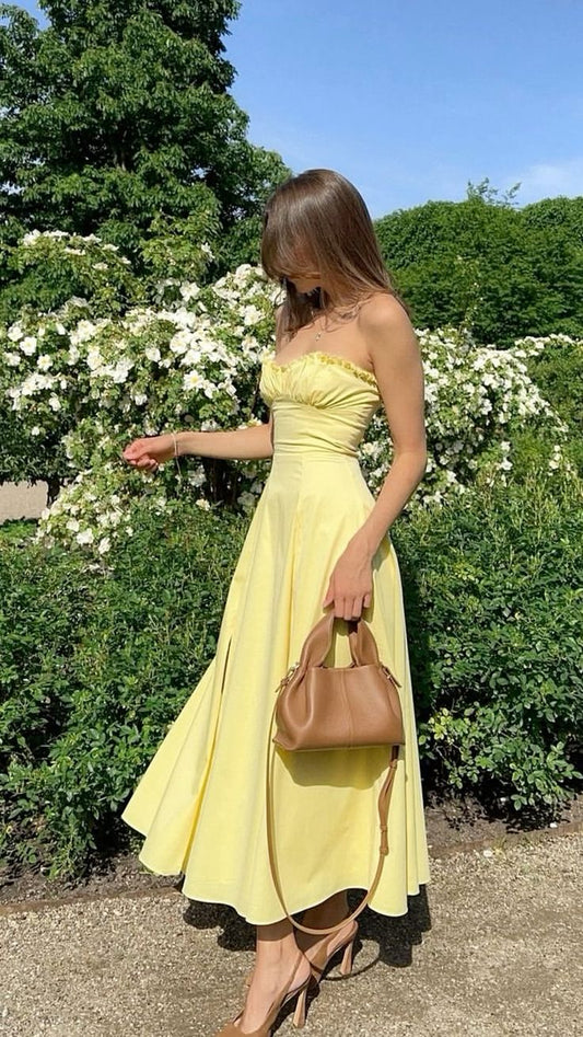 AS PHOTO Arabella A-Line Chiffon Prom Dress