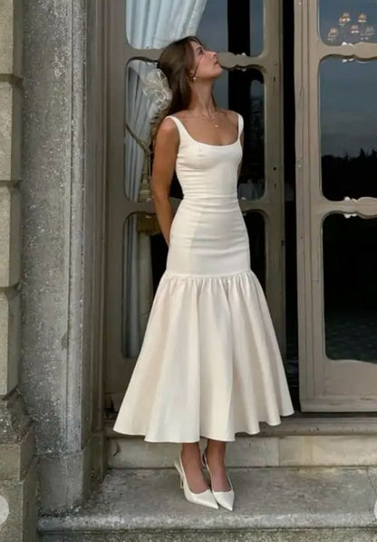 Custom Color(Add Your Color On ”Order special instructions“ ） Arabella Mermaid Ruffle Formal Gown