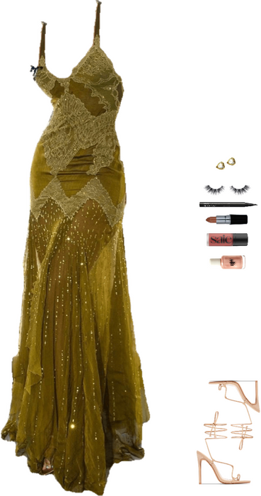 AS PHOTO Margot Lace Mermaid Dress