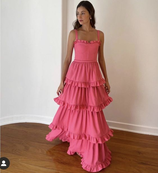 As picture Arabella Layered A-Line Dress