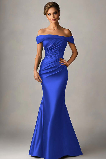 Dark Green Margot Satin Mermaid Dress