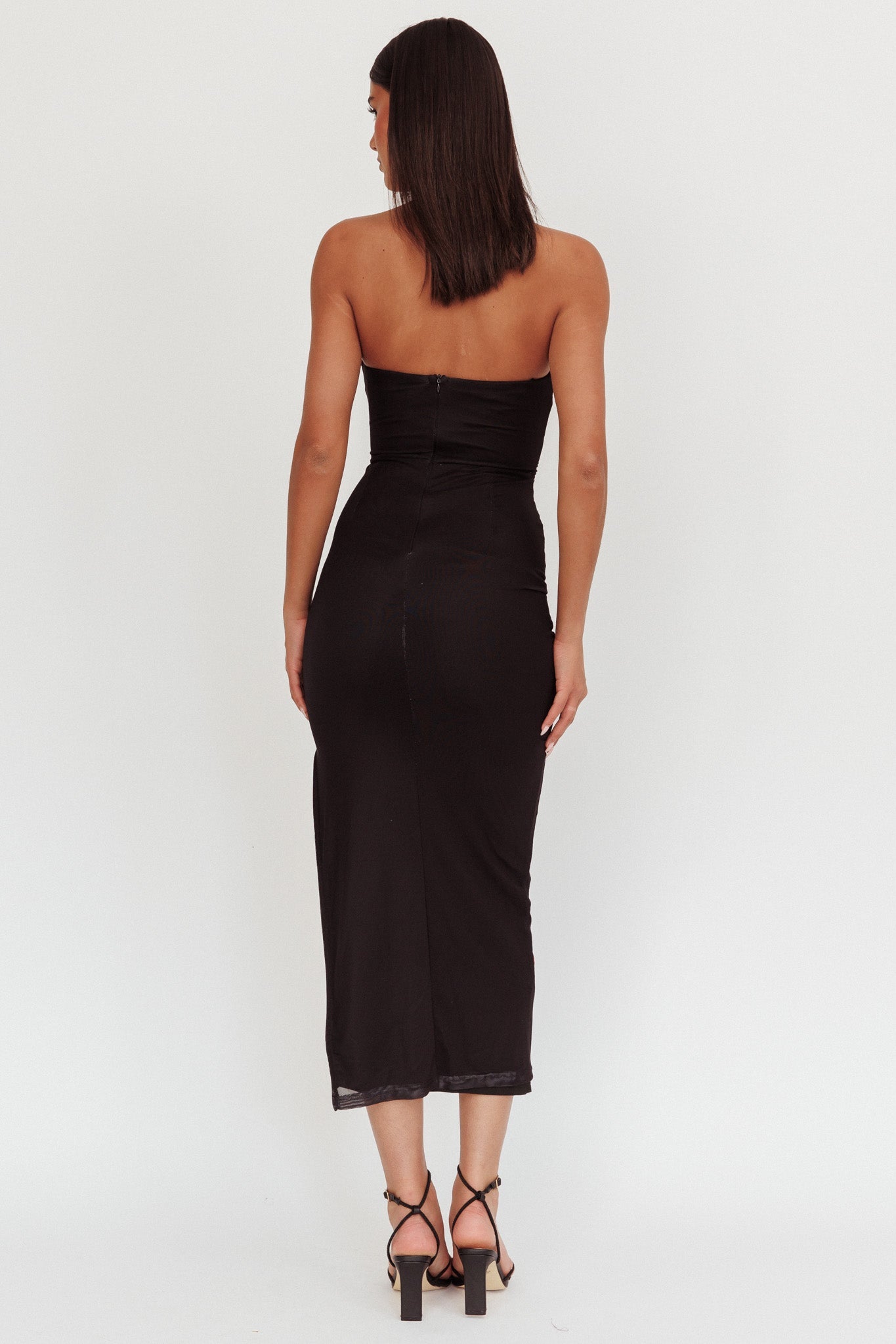 Silah Twist Bodice Maxi Dress