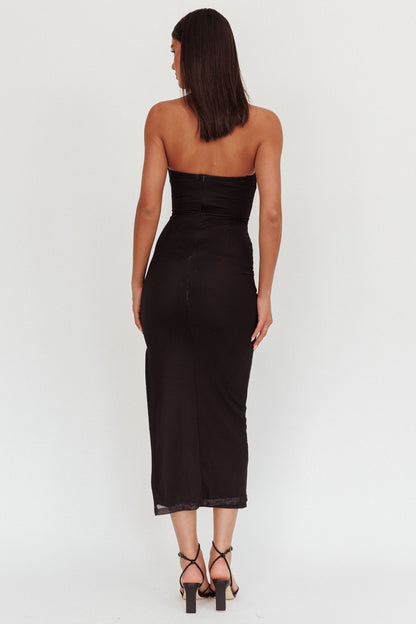 Silah Twist Bodice Maxi Dress