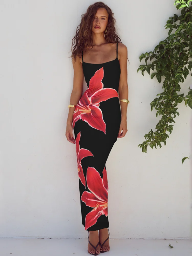 Pink Marcia Crepe Midi Dress