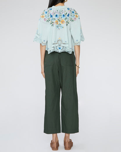 Celia Embroidery Top