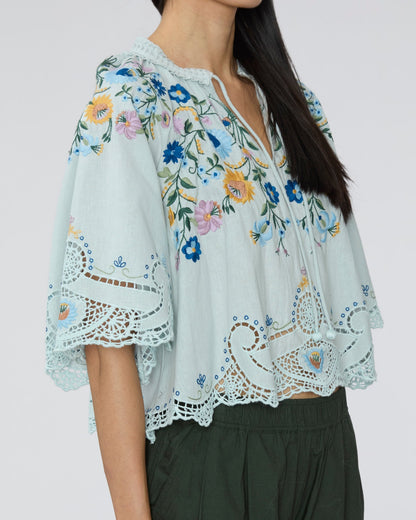 Celia Embroidery Top