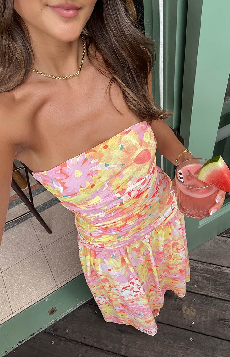 Sinclair Yellow Floral Maxi Dress