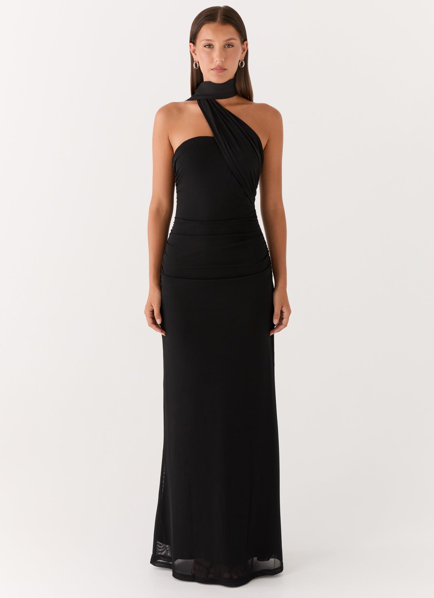 Black Songbird Floral Maxi Dress