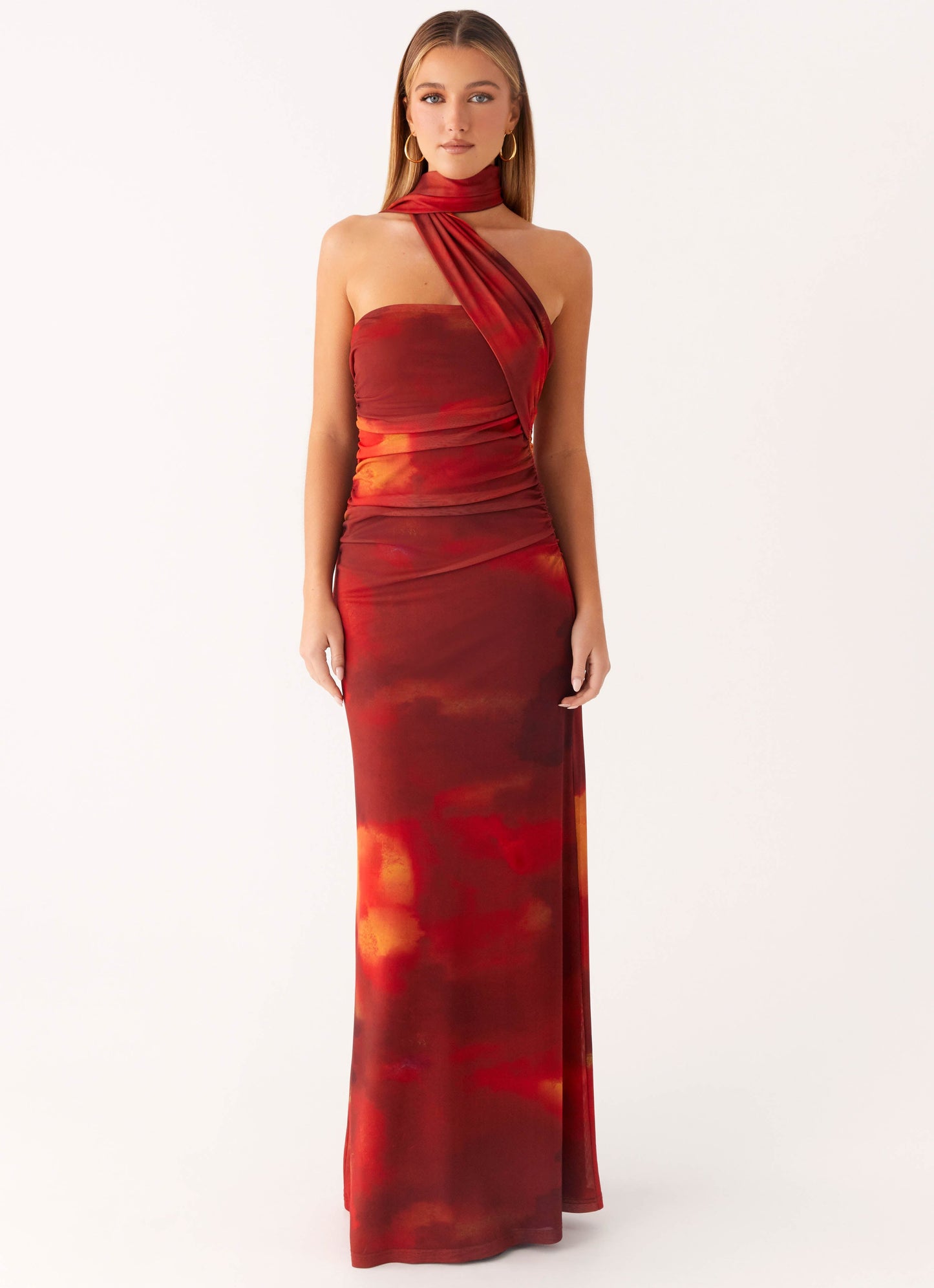 Scarlet Blur Songbird Floral Maxi Dress