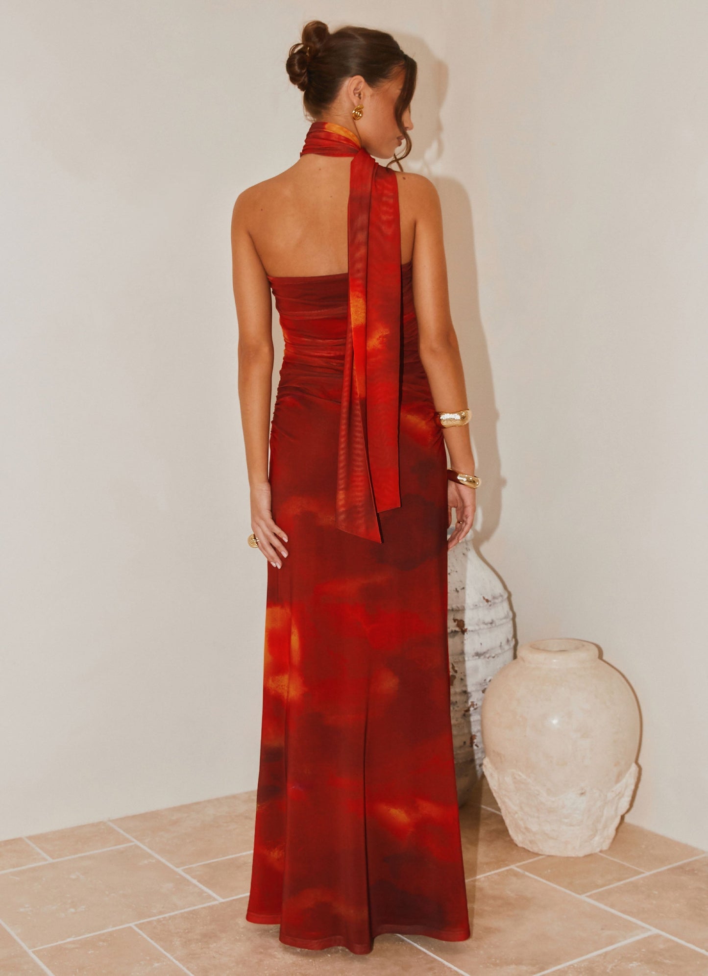 Scarlet Blur Songbird Floral Maxi Dress