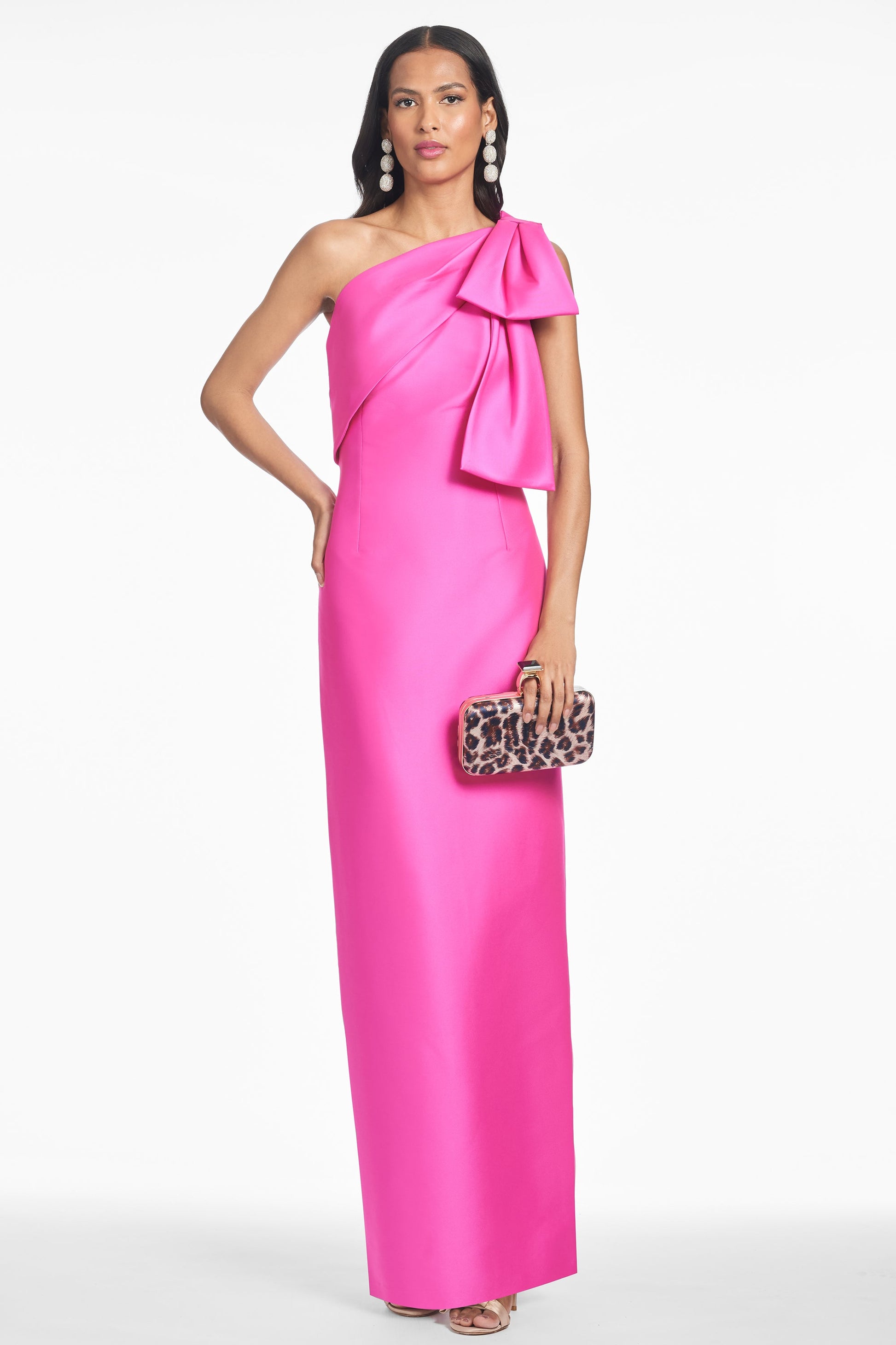 FUCHSIA Bonnie Evening Gown in Night Sky