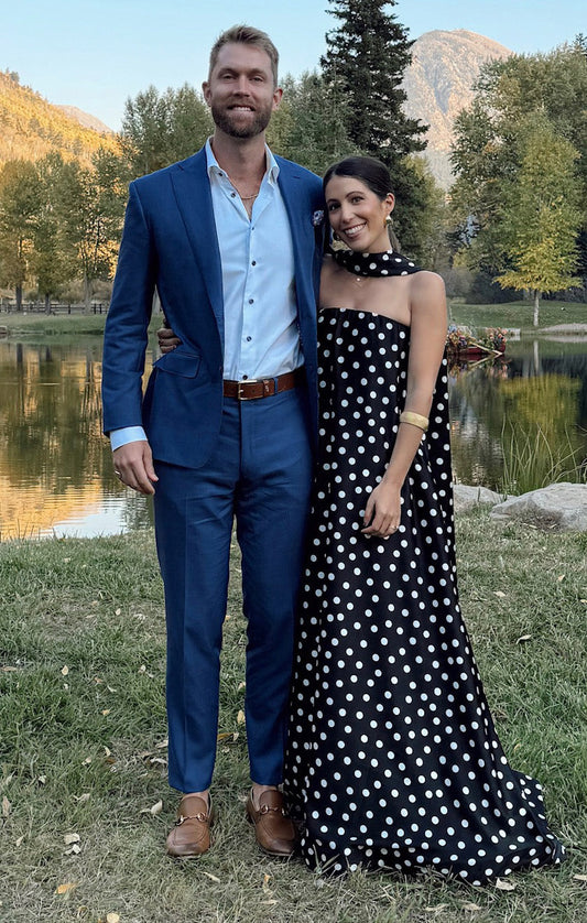 Tinsley Polka Dot Tube Dress