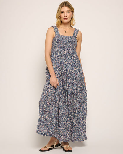 Sapphire Floral Adelaide Printed Maxi Dress