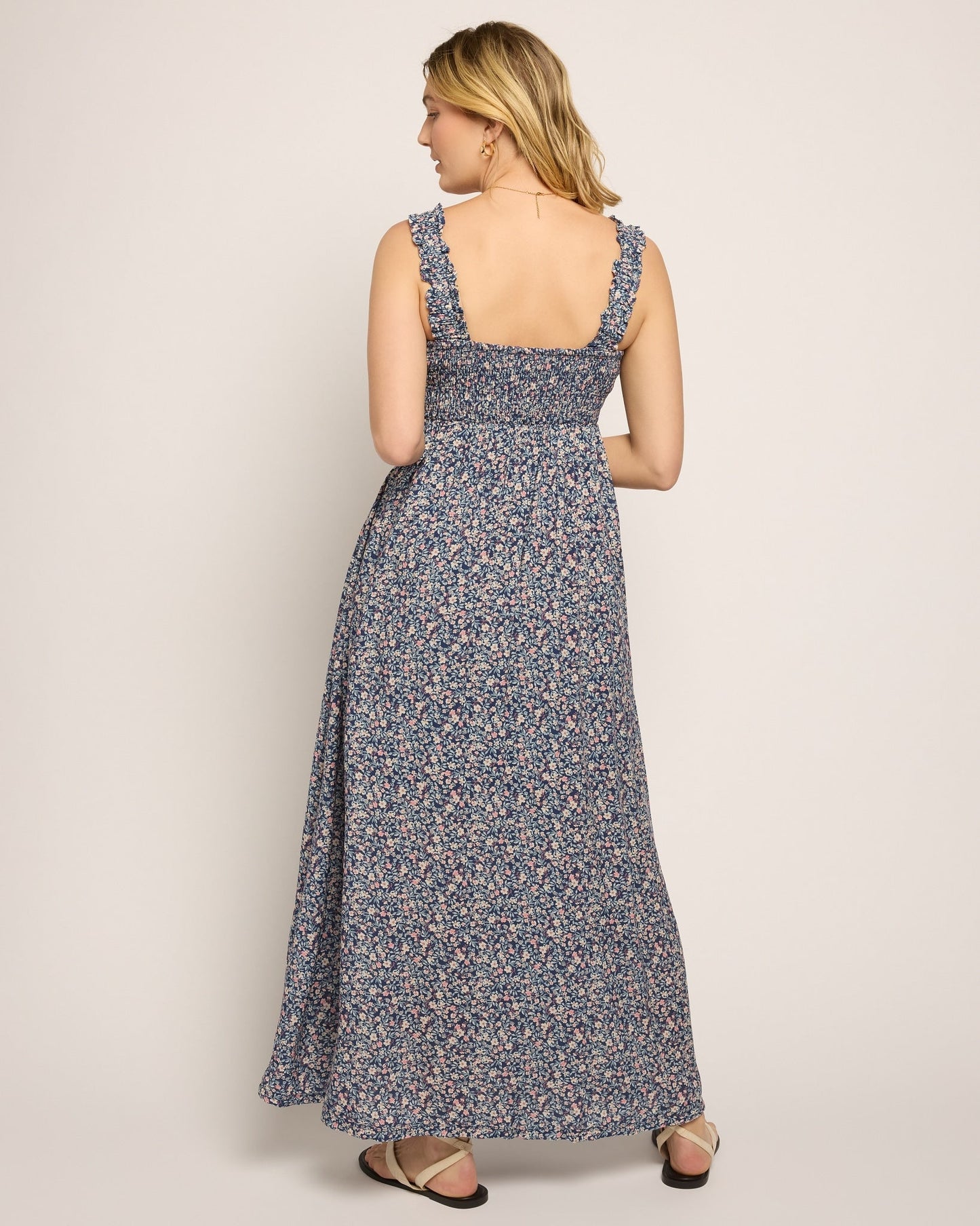 Sapphire Floral Adelaide Printed Maxi Dress