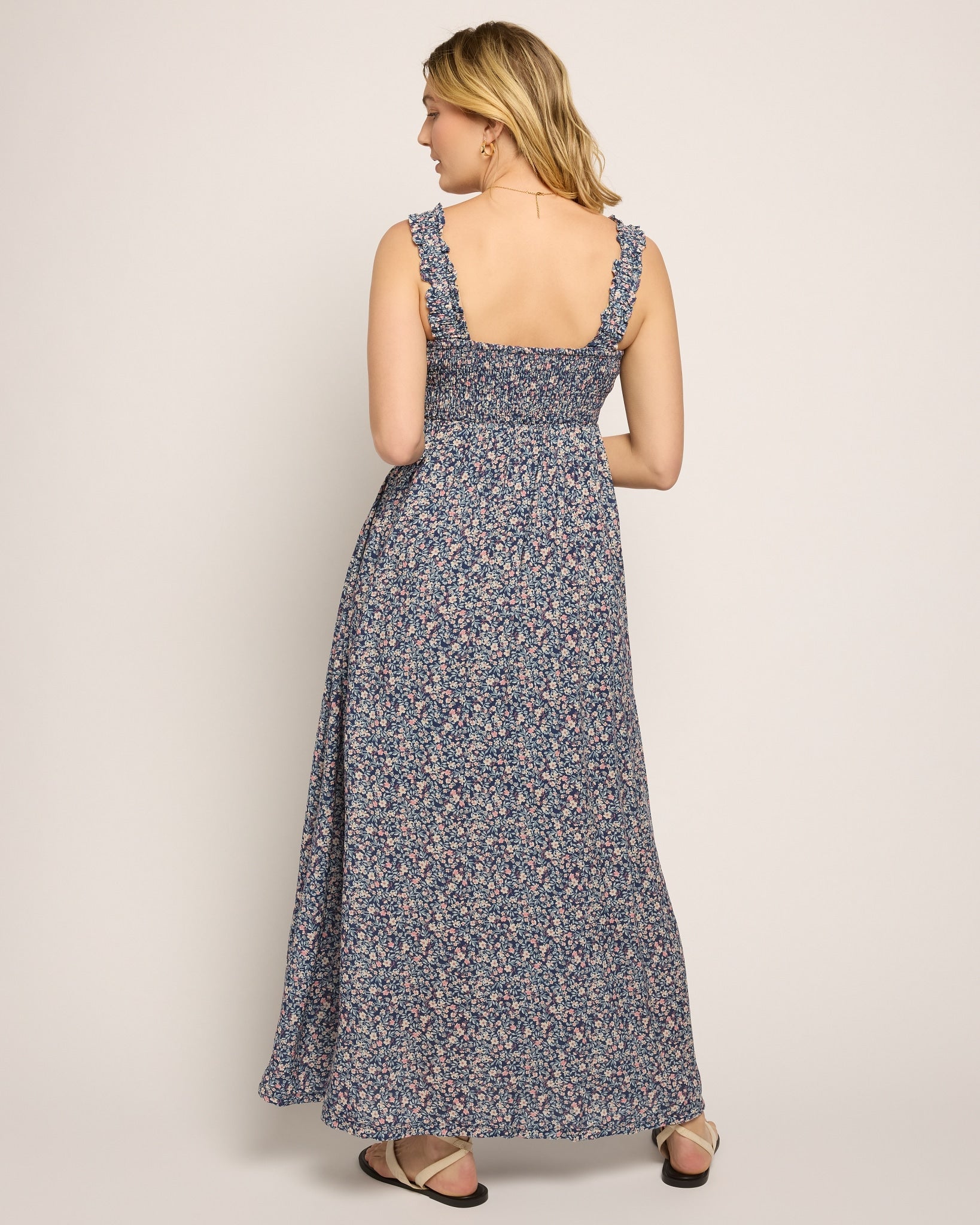Sapphire Floral Adelaide Printed Maxi Dress
