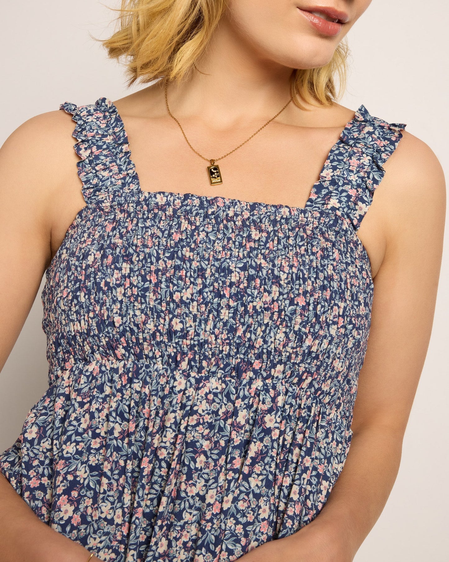 Sapphire Floral Adelaide Printed Maxi Dress