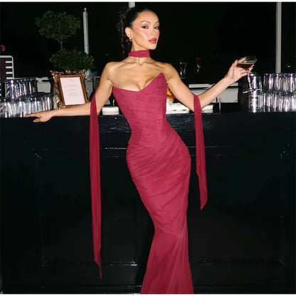 Custom Color( Add the color in the Order special instructions) Valentina Chiffon Mermaid Dress