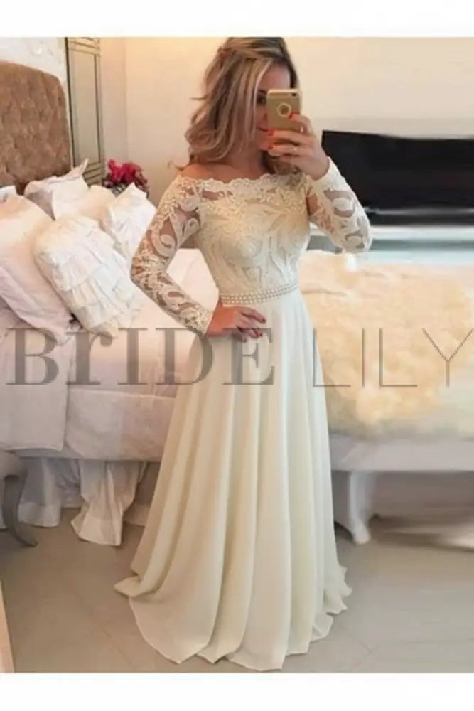 Dusty Pink Arabella Chiffon Evening Dress