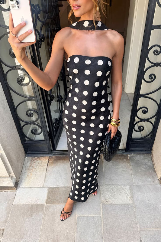 Margot Polka Dot Maxi Dress