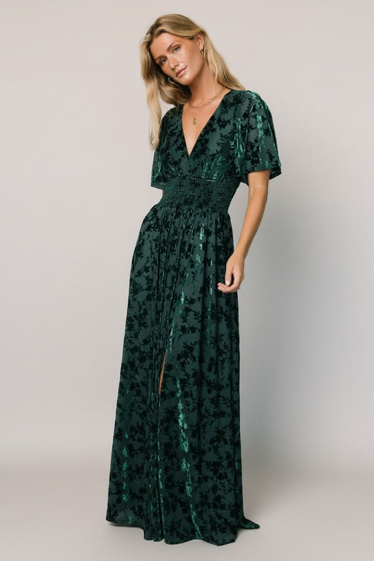 Veronica Velvet Maxi Dress