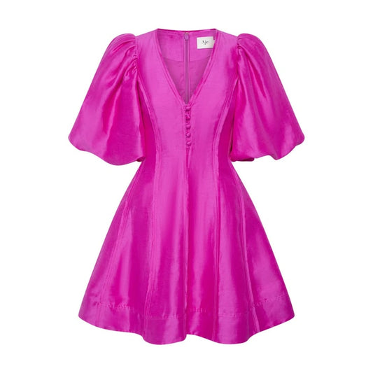 Margot Puff Sleeve Mini Dress