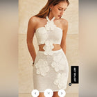 Margot Crochet Midi Dress