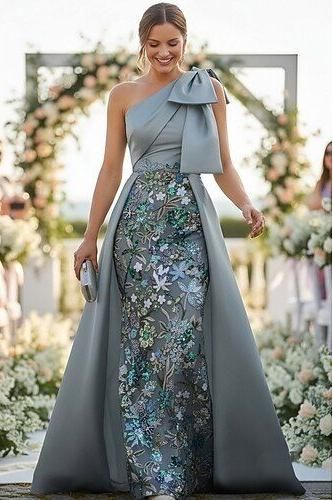 Margot Beaded Column Gown