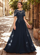 Margot Chiffon A-Line Dress