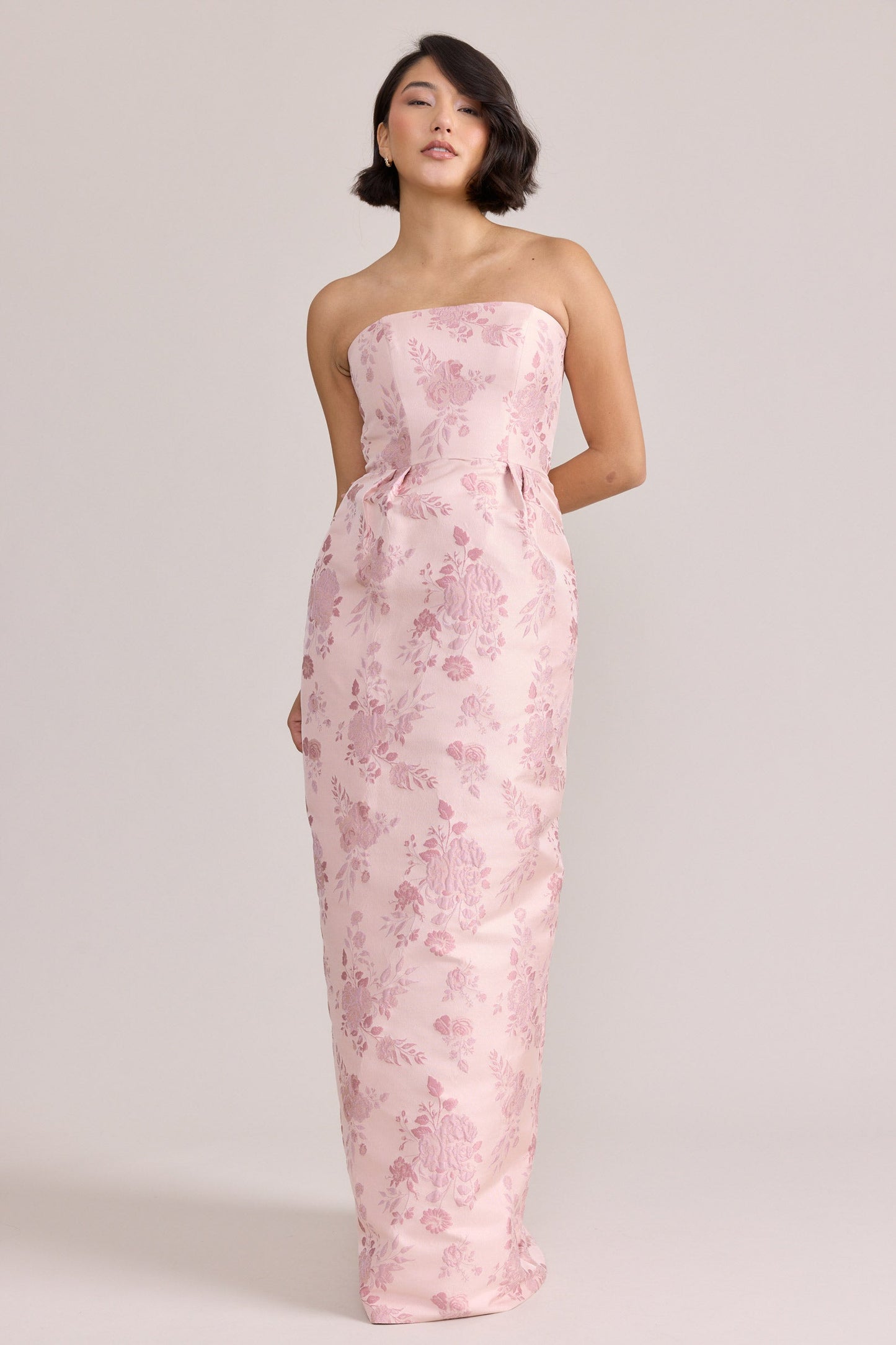 Mahogany Adrienne Jacquard Midi Dress