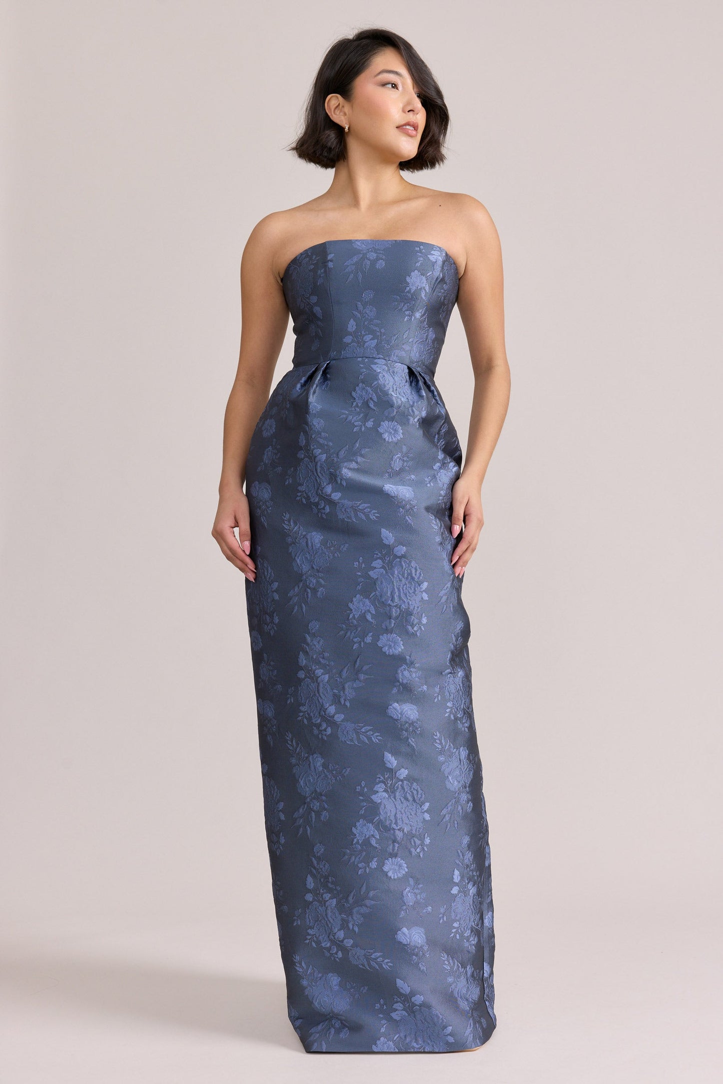Mahogany Adrienne Jacquard Midi Dress