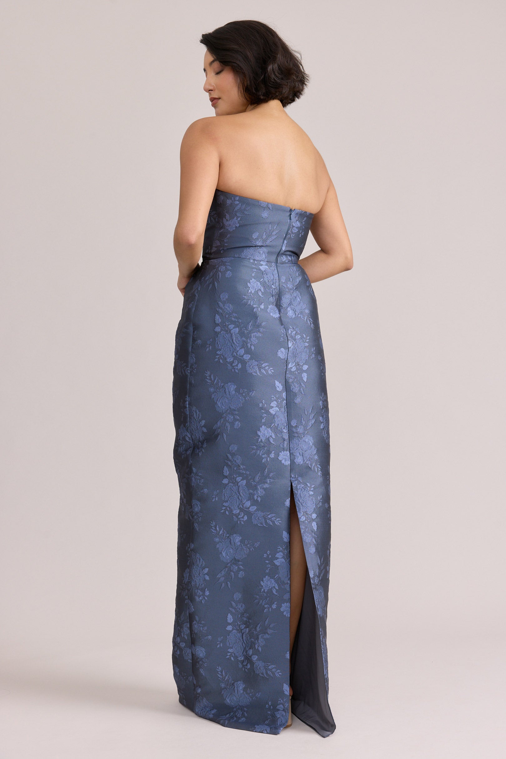 Mahogany Adrienne Jacquard Midi Dress