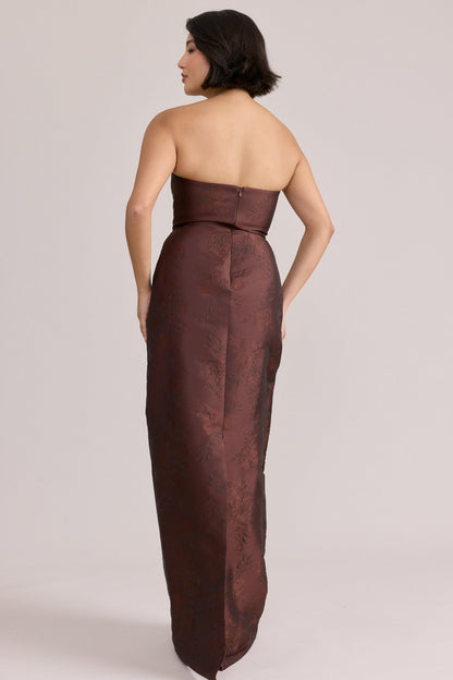Mahogany Adrienne Jacquard Midi Dress