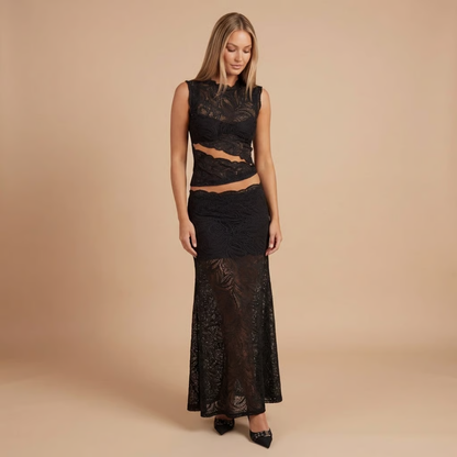 LUNA LACE MAXI SET