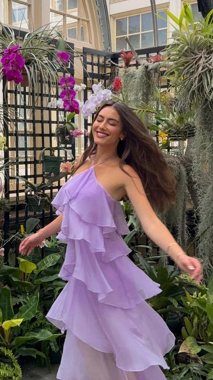 Lilac Margot Lilac Floral Maxi Dress