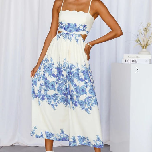 Adelaide Floral Midi Dress
