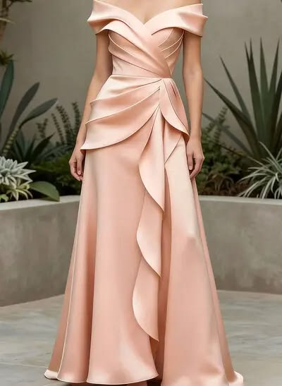 Isabelle Tiered Tulle Evening Dress