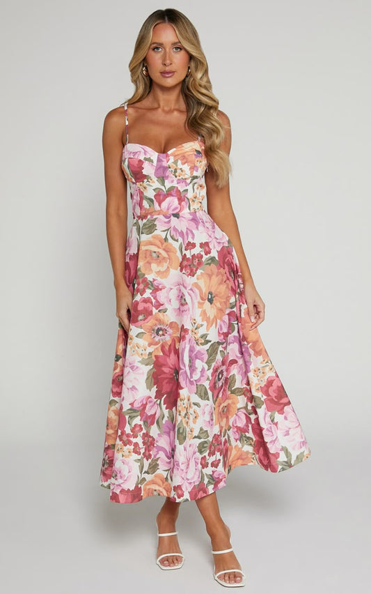 Robertson Floral Midi Dress