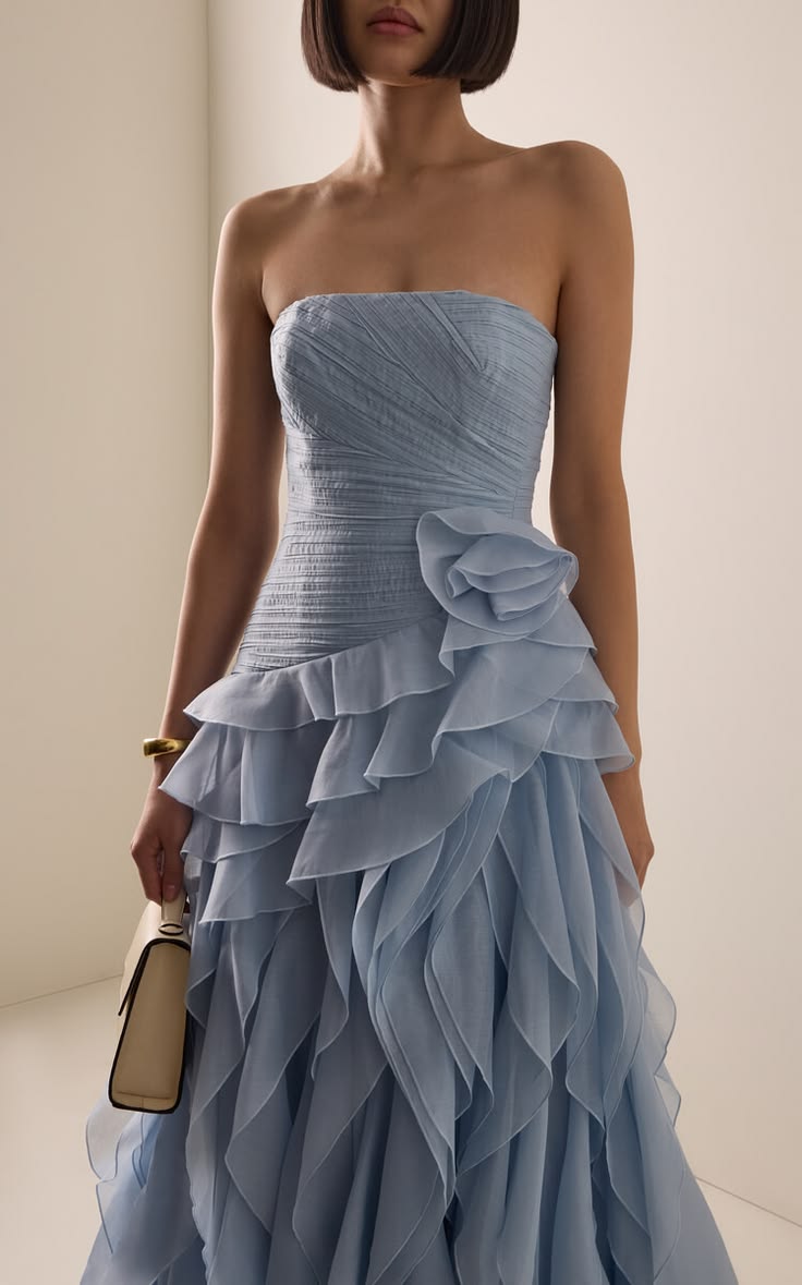 Canyon Ruffle Gown