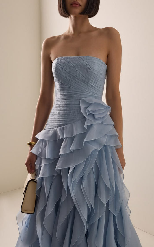 Canyon Ruffle Gown