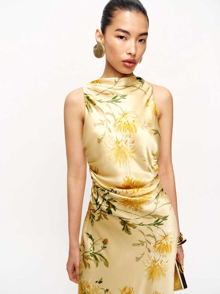 Anais Silk Slip Dress