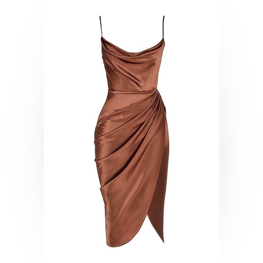 House Of Cb Dresses | House Of Cb Reva Dress | Color: Brown | Size: S