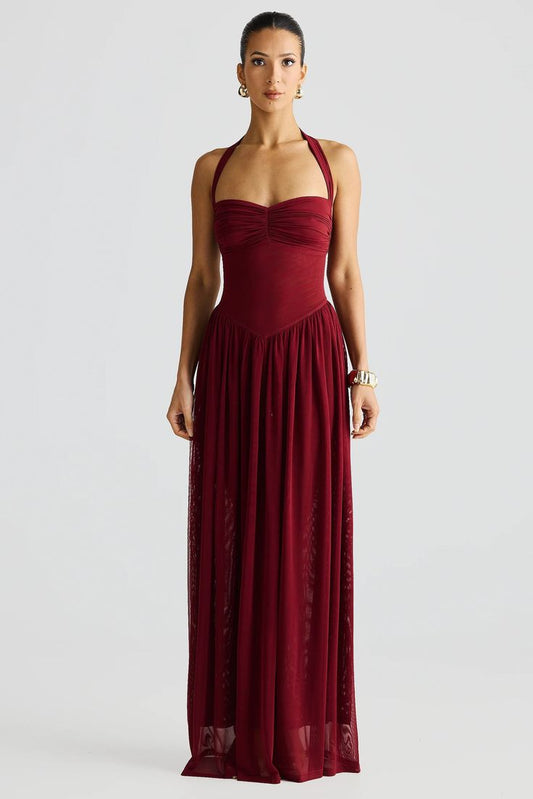 Flora Dress - Shiraz - XSMALL / SHIRAZ